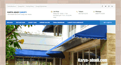 Desktop Screenshot of karya-abadi.com